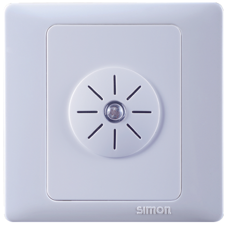 Hệ thống cảm biến âm thanh vuông công suất 160W màu trắng Simon 45E401