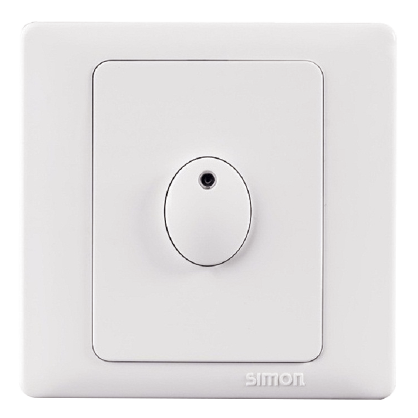 Công tắc thời gian trễ đế vuông công suất 160W màu trắng Simon 45E501