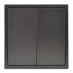 Module Công tắc đôi 2 chiều 16A màu ghi xám dòng Simon i7 701022-61