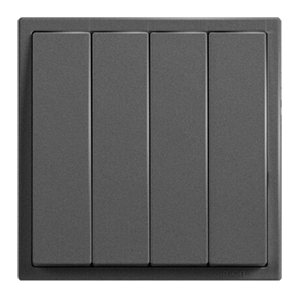 Module Công tắc bốn 2 chiều 16A màu ghi xám dòng Simon i7 701042-61