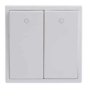 Công tắc đơn 32A 2 cực 2 chiều có đèn LED đỏ màu trắng Simon i7 703224