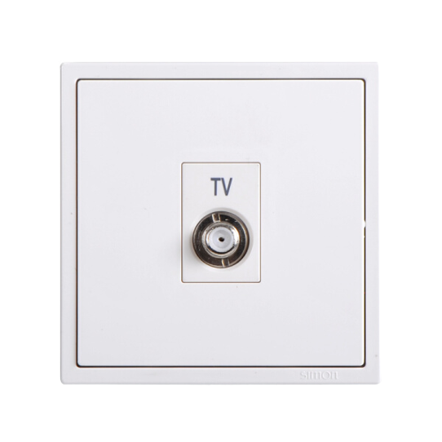 Module Ổ cắm Tivi đơn có chống nhiễu mặt vuông Simon Series i7 705114