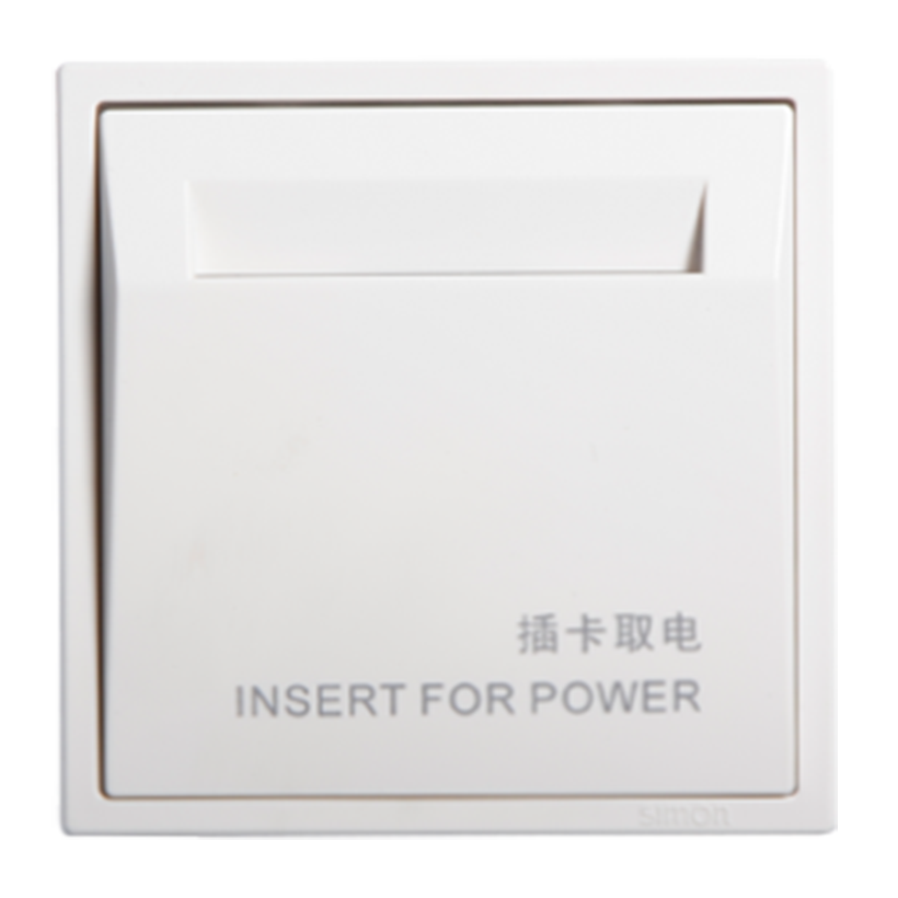 Module Công tắc thẻ từ chíp RFID 20A màu trắng Simon Series i7 70E602