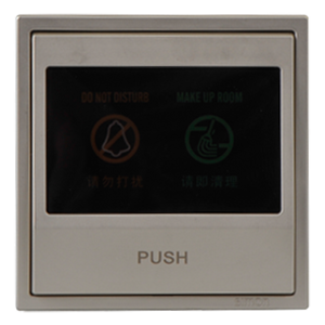Nút chuông có đèn báo “Không làm phiền” “Mời dọn phòng” Simon 70E612-46