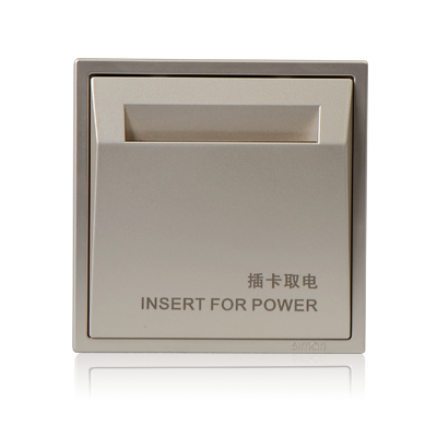 Module Công tắc thẻ từ chíp RFID 20A màu champagne Simon Series i7 70E602-46