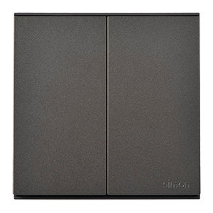 Module Công tắc hai 1 chiều màu ghi xám Simon Series E6 721021-61