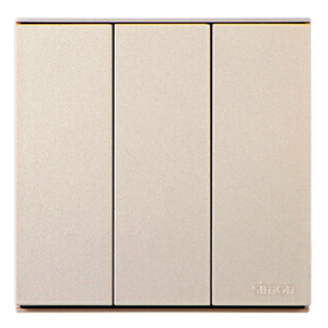 Module Công tắc ba 2 chiều 16A vuông màu champagne Simon Series E6 721032-46