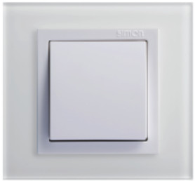 Module công tắc đơn 2 chiều 16A vuông màu trắng Simon Series V8 80201