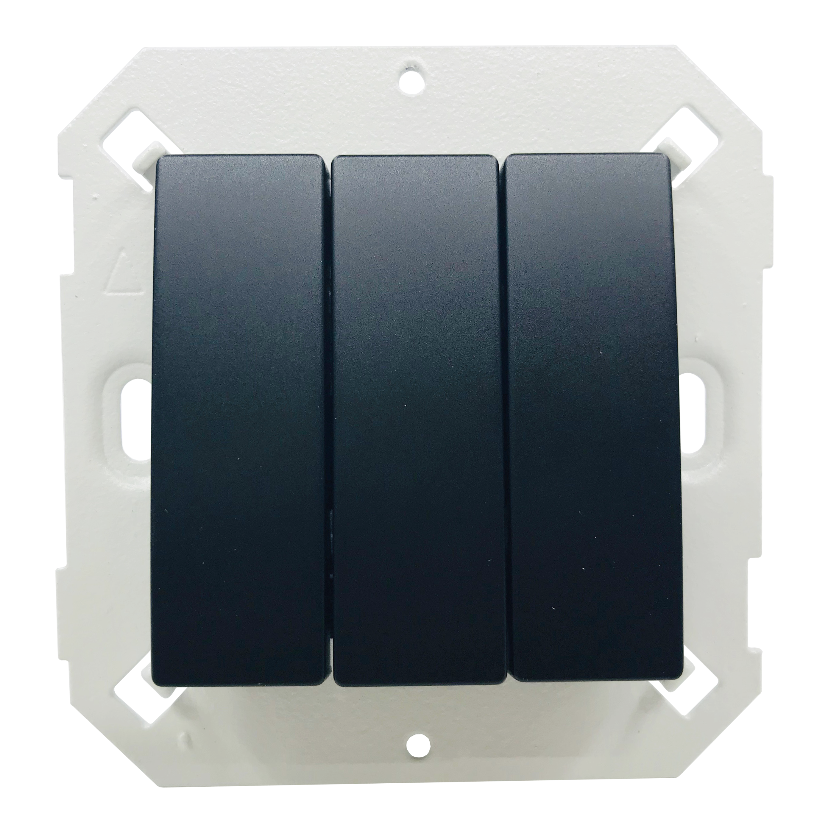 Module Công tắc ba 16A 1 chiều vuông màu đen Simon Series V8 80371-26