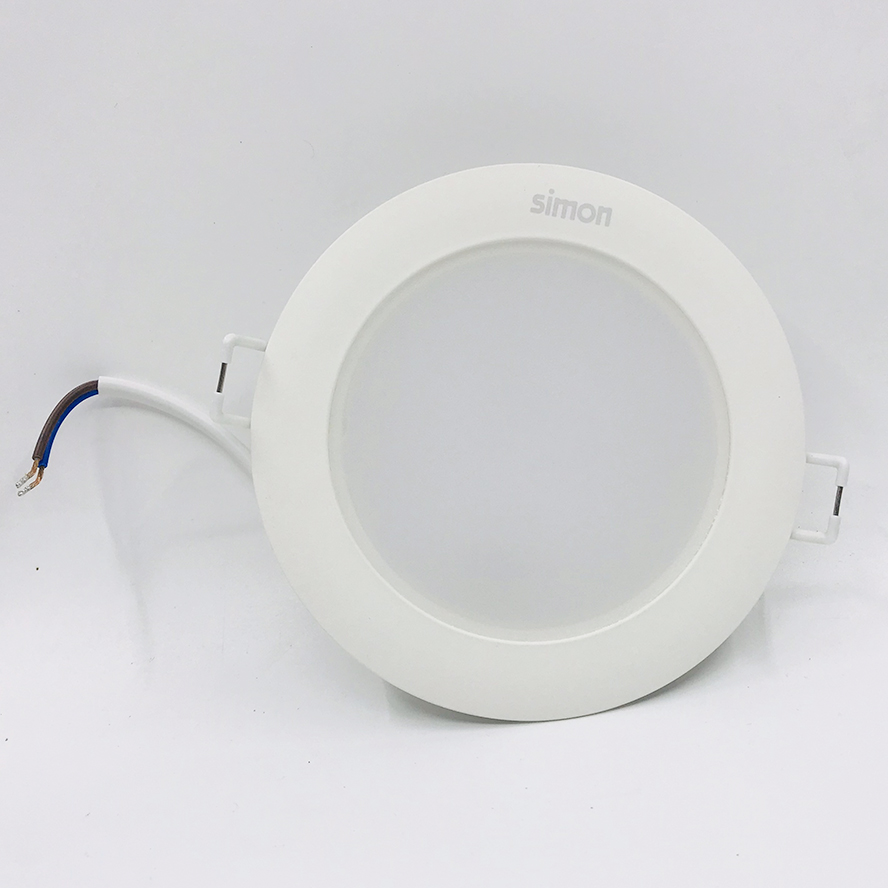 Đèn LED Valor downlight tròn ánh sáng vàng 3000K 8W Simon N03E0-1099