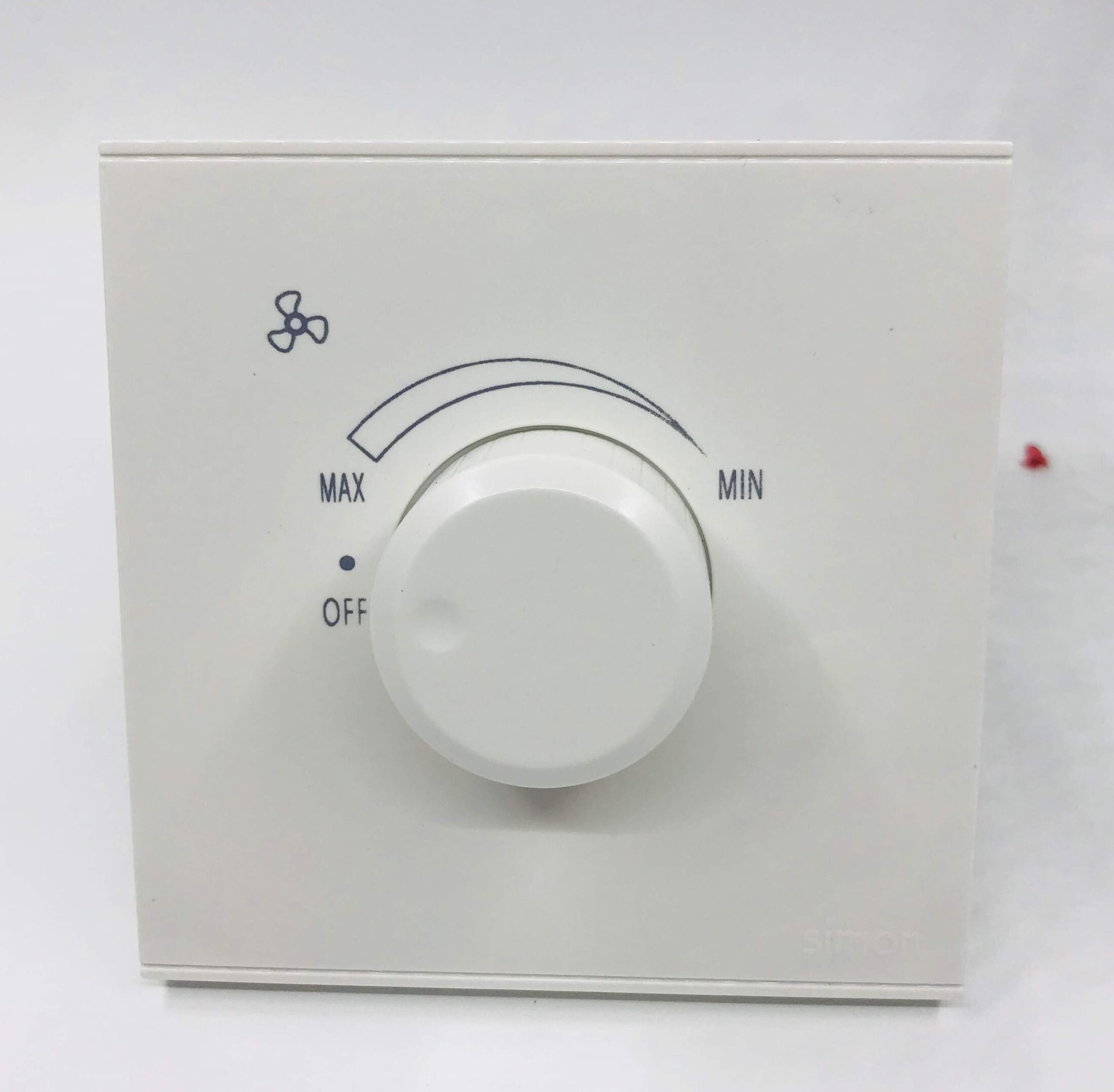 Module Chiết áp điều khiển quạt mặt đế vuông âm tường Simon E6 72E201