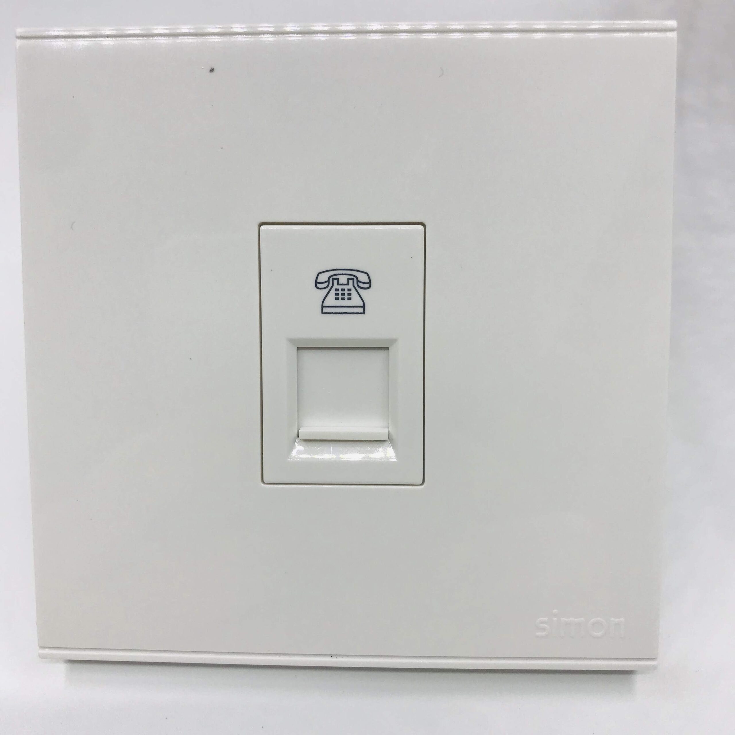 Module Ổ cắm điện thoại đơn đế âm vuông cao cấp Simon Series E6 725214