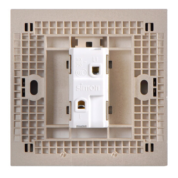 Mat cong tac o cam thiet bi dien cao cap nhap khau chau au simon mau sam banh champagne e6 721011-46