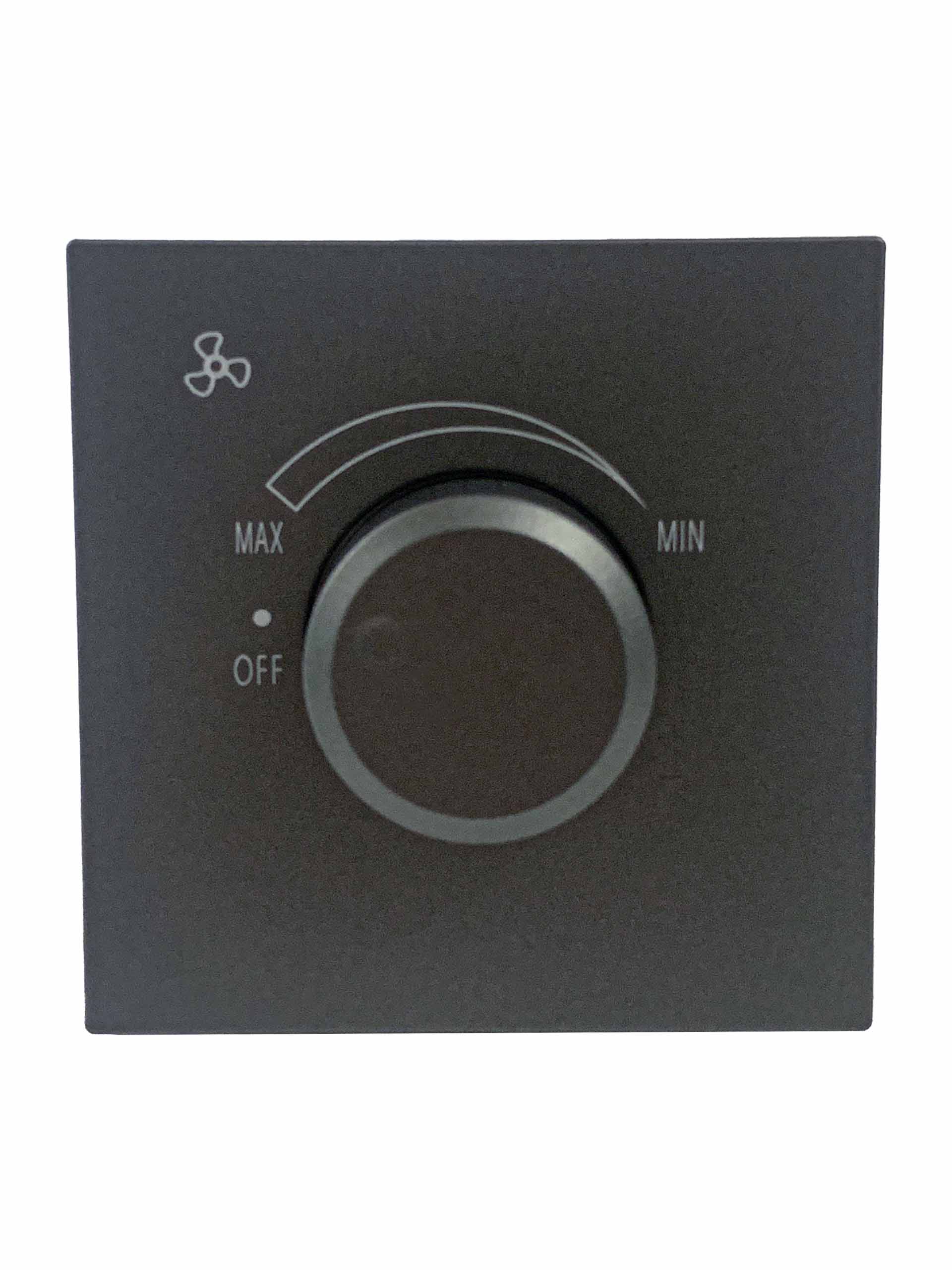 Module Chiết áp quạt vuông màu ghi xám Simon Series i7 70E201-61