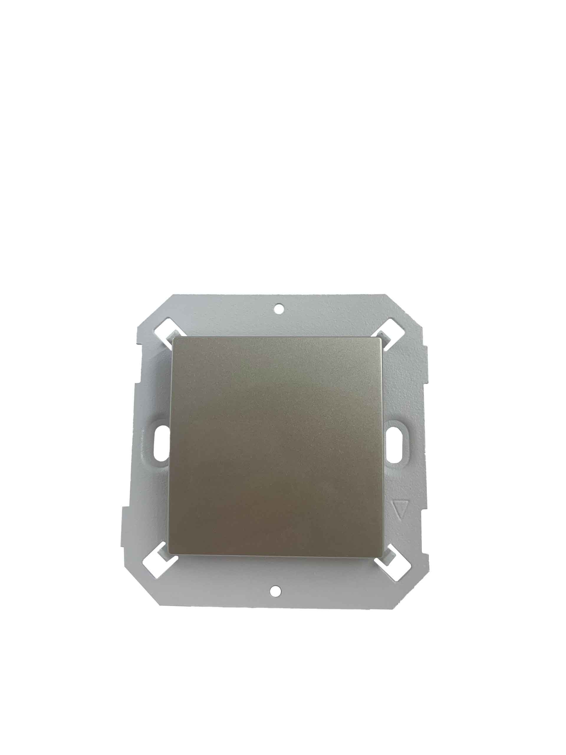 Module Công tắc đơn 16A 1 chiều vuông màu sâm banh Simon V8 80101-56