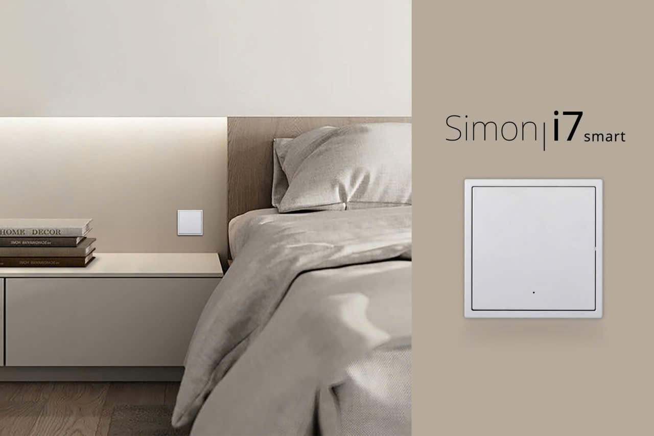 Công tắc vuông Simon